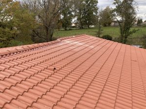 couverture de toit en tuiles