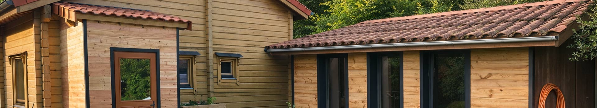 maison en bois et extension de maison à Escoutoux en Auvergne